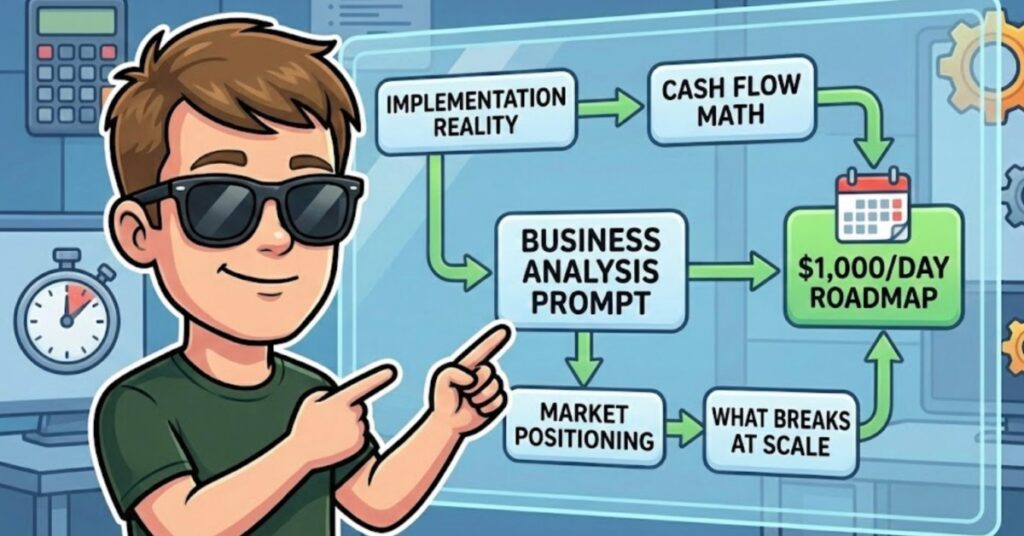Illustration of Deep Business Analysis Workflow