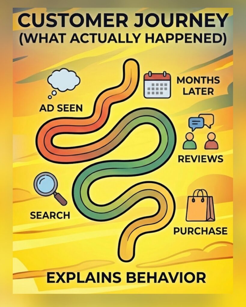 customer journey illustration